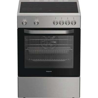 Hotpoint H6V5KMX/UK Stainless Steel Ceramic Hob - Electric Cooker Hotpoint H6V5KMX/UK Stainless Steel Ceramic Hob - Electric Cooker
