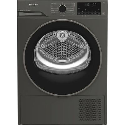 Hotpoint CHD94MGBSUK 9kg Dark Grey Heat Pump Tumble Dryer Hotpoint CHD94MGBSUK 9kg Dark Grey Heat Pump Tumble Dryer