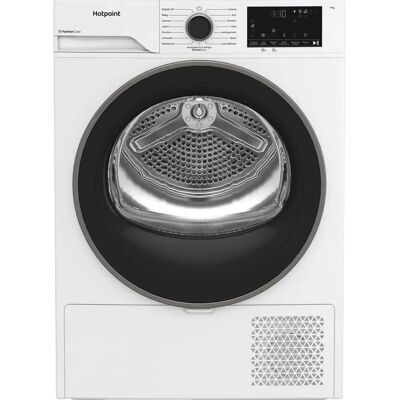 Hotpoint HPT 93D BS IT - Asciugatrice a pompa di calore 9 kg, Libera installazione Hotpoint HPT 93D BS IT - Asciugatrice a pompa di calore 9 kg, Libera installazione