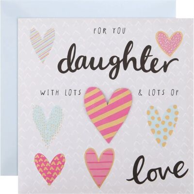 Hallmark - Birthday Card for Daughter 3D Heart - Card Hallmark - Birthday Card for Daughter 3D Heart - Card
