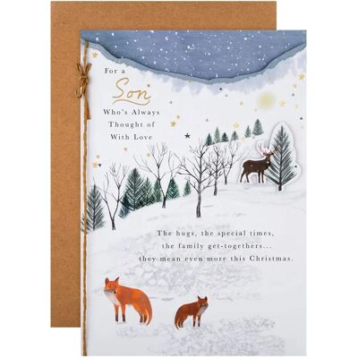 Hallmark - 25559754 - Téli rókák - Üdvözlőkártya Hallmark - 25559754 - Téli rókák - Üdvözlőkártya