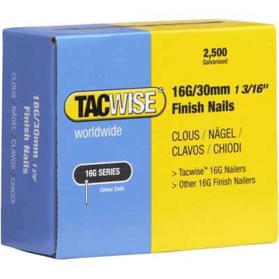 TACWISE 0293 16G pregos de acabamento - Prego TACWISE 0293 16G pregos de acabamento - Prego