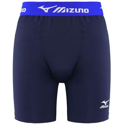 Mizuno Navy Baselayer Shorts - Steunend sportkleding Mizuno Navy Baselayer Shorts - Steunend sportkleding