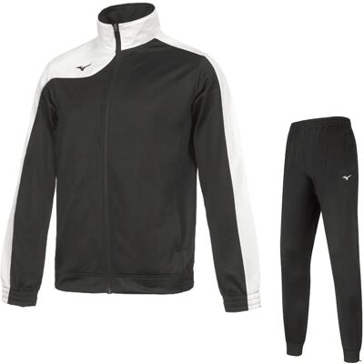Chándal Mizuno Kobe negro blanco - S - Ropa deportiva Chándal Mizuno Kobe negro blanco - S - Ropa deportiva
