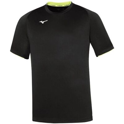 Mizuno Core Schwarzes T-Shirt - Sportbekleidung Mizuno Core Schwarzes T-Shirt - Sportbekleidung