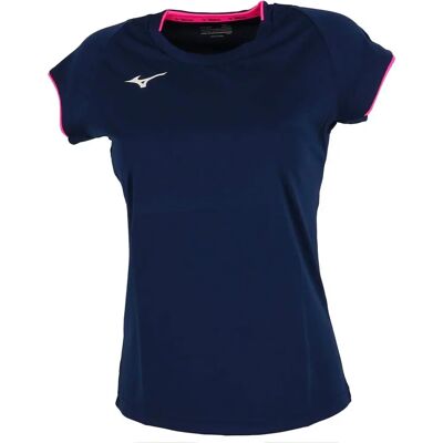 T-Shirt Mizuno Core Bleu S - Fitness - Publicité T-Shirt Mizuno Core Bleu S - Fitness - Publicité