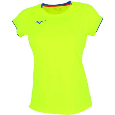 Mizuno Dames Core Geel XL Sport-T-Shirt - Kleding Mizuno Dames Core Geel XL Sport-T-Shirt - Kleding
