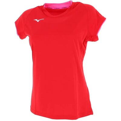 Mizuno Core Rode Dames Fitness T-Shirt Mizuno Core Rode Dames Fitness T-Shirt