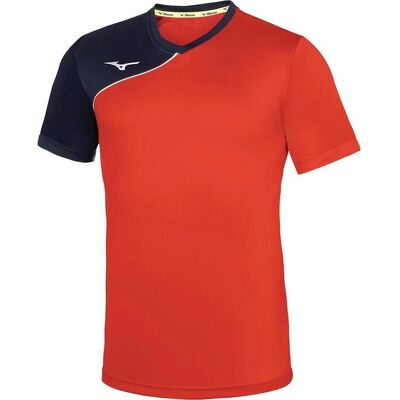 T-shirt de football Mizuno Rouge Trad Shukyu pour homme - Publicité T-shirt de football Mizuno Rouge Trad Shukyu pour homme - Publicité