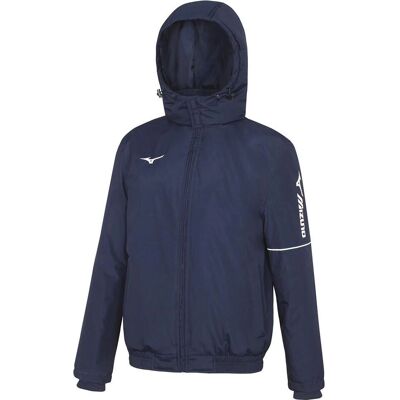 Mizuno Kinder Blau Bomber Jacke - Freizeitstil Mizuno Kinder Blau Bomber Jacke - Freizeitstil