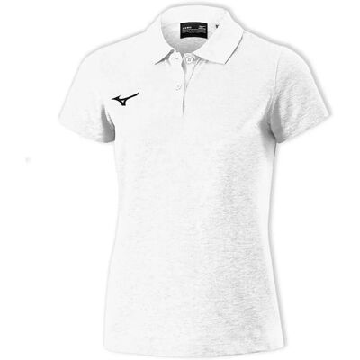 Polo fitness blanc Mizuno Shizuoka - Chemise - Publicité Polo fitness blanc Mizuno Shizuoka - Chemise - Publicité