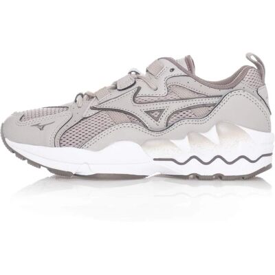 Mizuno Heren Taupe Wave Rider 1 Hardloopschoenen Mizuno Heren Taupe Wave Rider 1 Hardloopschoenen