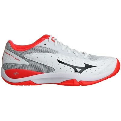 Mizuno Witte All Court Dames Tennisschoenen - Wave Technologie, Schokabsorptie - 61GA192108 Mizuno Witte All Court Dames Tennisschoenen - Wave Technologie, Schokabsorptie - 61GA192108