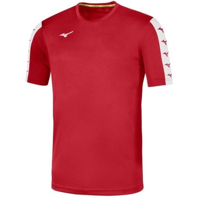 Mizuno Nara Tee Rouge XL - T-shirt Mizuno Nara Tee Rouge XL - T-shirt