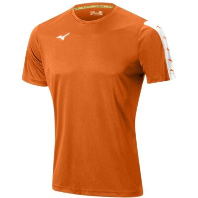 T-shirt Mizuno Nara - Orange - Taille : S - T-shirt - Publicité T-shirt Mizuno Nara - Orange - Taille : S - T-shirt - Publicité