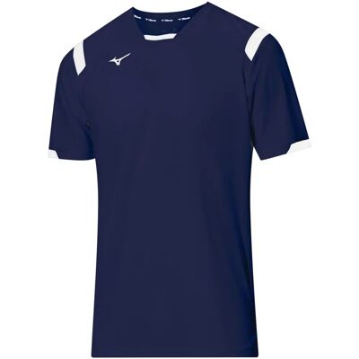 T-Shirt Mizuno Handball Bleu - T-Shirt Sportif - Publicité T-Shirt Mizuno Handball Bleu - T-Shirt Sportif - Publicité