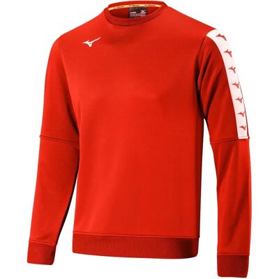 Mizuno Nara Training Rouge M Sweatshirt - Fitness Mizuno Nara Training Rouge M Sweatshirt - Fitness