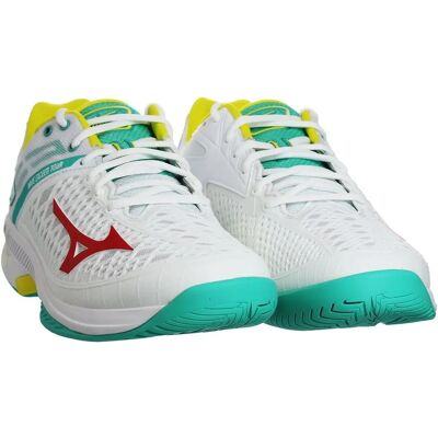 Witte Mizuno Tennisschoenen - Model 61GA207662 Witte Mizuno Tennisschoenen - Model 61GA207662