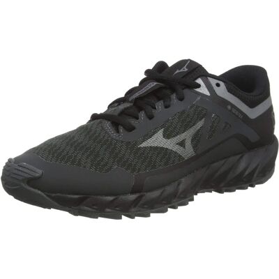 Mizuno Wave Ibuki 3 GTX Zwarte Hardloopschoenen - Het hele jaar door Mizuno Wave Ibuki 3 GTX Zwarte Hardloopschoenen - Het hele jaar door
