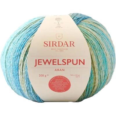 Sirdar Jewelspun With wool Aran Yarn, 200g - Yarn Sirdar Jewelspun With wool Aran Yarn, 200g - Yarn