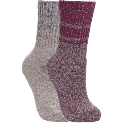 Trespass Hadley Hiking Boot Socks - Size UK 6-9 - 2 Pairs Trespass Hadley Hiking Boot Socks - Size UK 6-9 - 2 Pairs