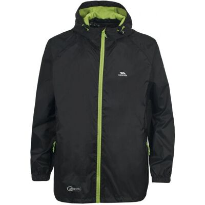 Giacca Impermeabile Qikpac per Bambini di Trespass - Nero - 5-6 Anni Giacca Impermeabile Qikpac per Bambini di Trespass - Nero - 5-6 Anni