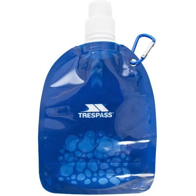 Trespass Hydromini Opvouwbare Waterfles - Blauw - One Size Trespass Hydromini Opvouwbare Waterfles - Blauw - One Size