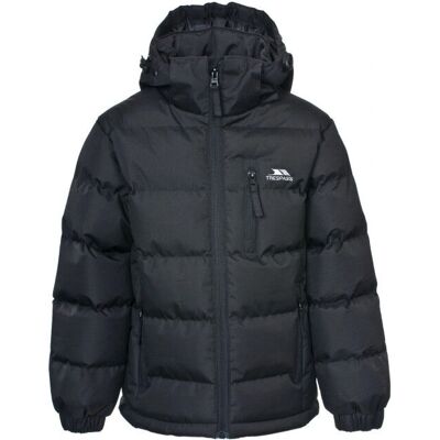 Jaqueta de inverno acolchoada Tuff da Trespass - Preto - Meninos 9-10 anos Jaqueta de inverno acolchoada Tuff da Trespass - Preto - Meninos 9-10 anos