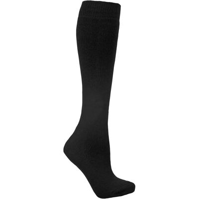 Calze da Sci in Lana per Uomini Trespass - Nero 4-11 UK Calze da Sci in Lana per Uomini Trespass - Nero 4-11 UK