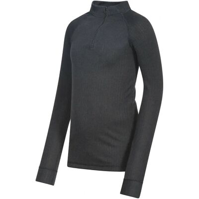 Conjunto térmico unissex para crianças Trespass Unite360 - Preto - Tamanho 11/12 anos Conjunto térmico unissex para crianças Trespass Unite360 - Preto - Tamanho 11/12 anos