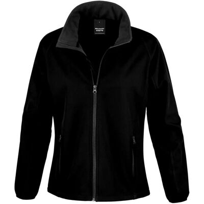Result Core Printable Softshell Jacket - Black 3XL Result Core Printable Softshell Jacket - Black 3XL