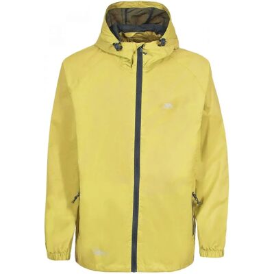 Trespass Qikpac Waterproof Packaway Jacket - Yellow - 7-8y Trespass Qikpac Waterproof Packaway Jacket - Yellow - 7-8y