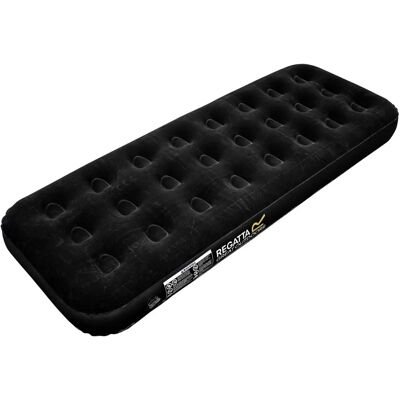 Matelas gonflable unisexe Regatta en velours - Taille unique Matelas gonflable unisexe Regatta en velours - Taille unique