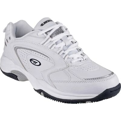 Scarpe da Uomo Hi-Tec Blast Lite con Lacci - Bianco - Traspiranti e Supportive Scarpe da Uomo Hi-Tec Blast Lite con Lacci - Bianco - Traspiranti e Supportive
