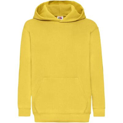 Fruit Of The Loom unisex kinderoverall met zonnebloem - Hoodie Fruit Of The Loom unisex kinderoverall met zonnebloem - Hoodie