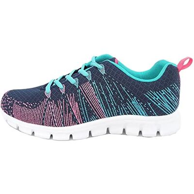 Dek - Superlight Starlight Memory Foam Trainers - Navy - Shoes Dek - Superlight Starlight Memory Foam Trainers - Navy - Shoes