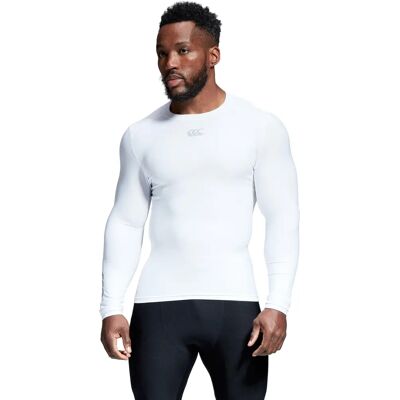 Canterbury T-Shirt à manches longues Thermoreg pour hommes - Blanc - T-Shirt à manches longues - Publicité Canterbury T-Shirt à manches longues Thermoreg pour hommes - Blanc - T-Shirt à manches longues - Publicité