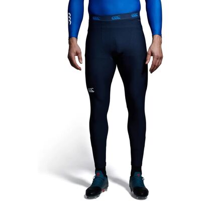 Canterbury Mens Thermoreg Rugby Wicking Stretch Baselayer Leggings - Navy - Size Large Canterbury Mens Thermoreg Rugby Wicking Stretch Baselayer Leggings - Navy - Size Large