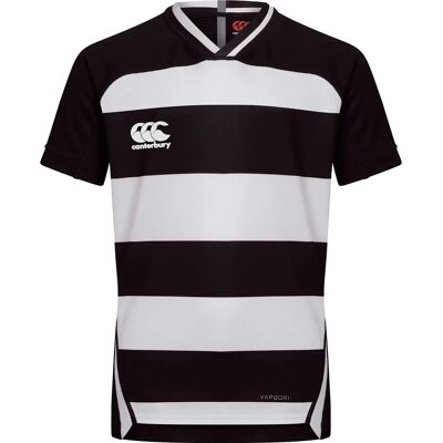 Canterbury Evader Black Sports Shirt - Rugby Canterbury Evader Black Sports Shirt - Rugby