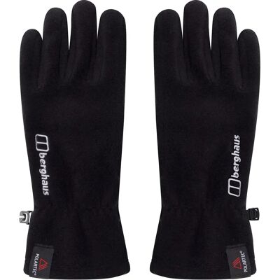 Berghaus Men’s Prism Gloves - Touchscreen, Recycled Fleece - Black Berghaus Men’s Prism Gloves - Touchscreen, Recycled Fleece - Black