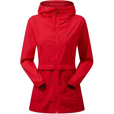 Berghaus Milham 14 Rode Winddichte Lichtgewicht Jas - Jas Berghaus Milham 14 Rode Winddichte Lichtgewicht Jas - Jas
