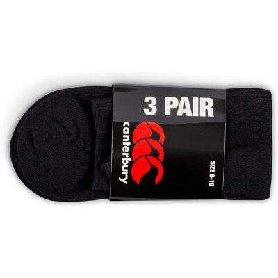 Canterbury QA00734128 - Unisex Knee-High Socks - Black - Socks Canterbury QA00734128 - Unisex Knee-High Socks - Black - Socks