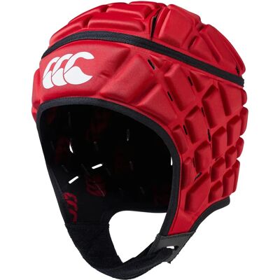 CANTERBURY Raze Casque de rugby - Rouge, Haute protection - Publicité CANTERBURY Raze Casque de rugby - Rouge, Haute protection - Publicité