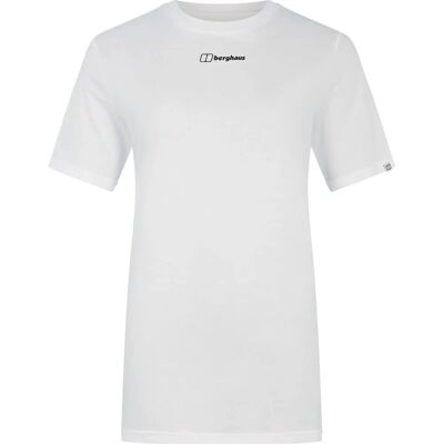 T-Shirt Femme Berghaus Boyfriend Dolomites MTN - Blanc T-Shirt Femme Berghaus Boyfriend Dolomites MTN - Blanc