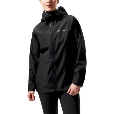 Veste imperméable Berghaus Deluge Pro 3.0 - Noir - Taille: 12 Veste imperméable Berghaus Deluge Pro 3.0 - Noir - Taille: 12