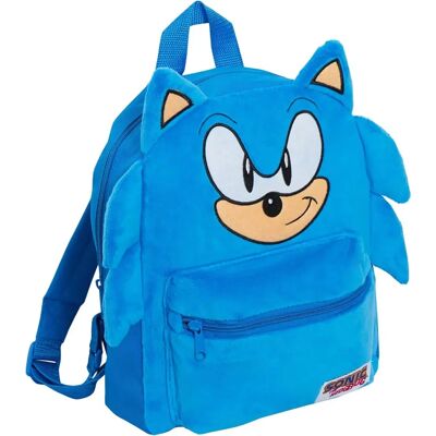 SEGA - Sonic The Hedgehog 3D Plush - One Size - Backpack SEGA - Sonic The Hedgehog 3D Plush - One Size - Backpack