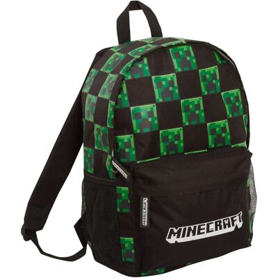 Minecraft - Backpack - Creeper - Tamanho único - Backpack Minecraft - Backpack - Creeper - Tamanho único - Backpack