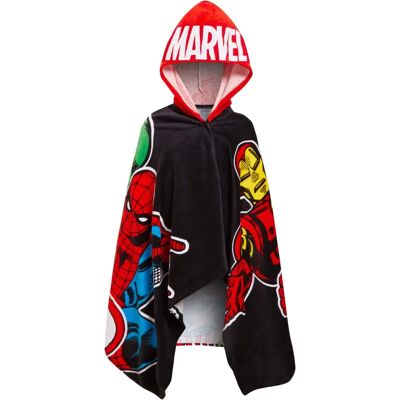 Ponch Beach - Avengers Hooded Towel - Spider-Man - Toalha Ponch Beach - Avengers Hooded Towel - Spider-Man - Toalha