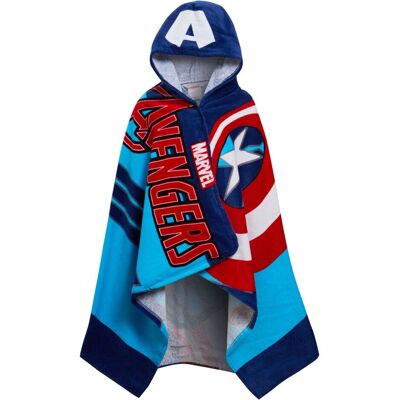 Marvel - Captain America Hooded Towel - Um tamanho Marvel - Captain America Hooded Towel - Um tamanho