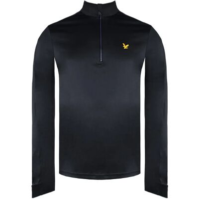 Lyle & Scott Zwarte Midlayer - Golf Heren - 4-weg Stretch Lyle & Scott Zwarte Midlayer - Golf Heren - 4-weg Stretch